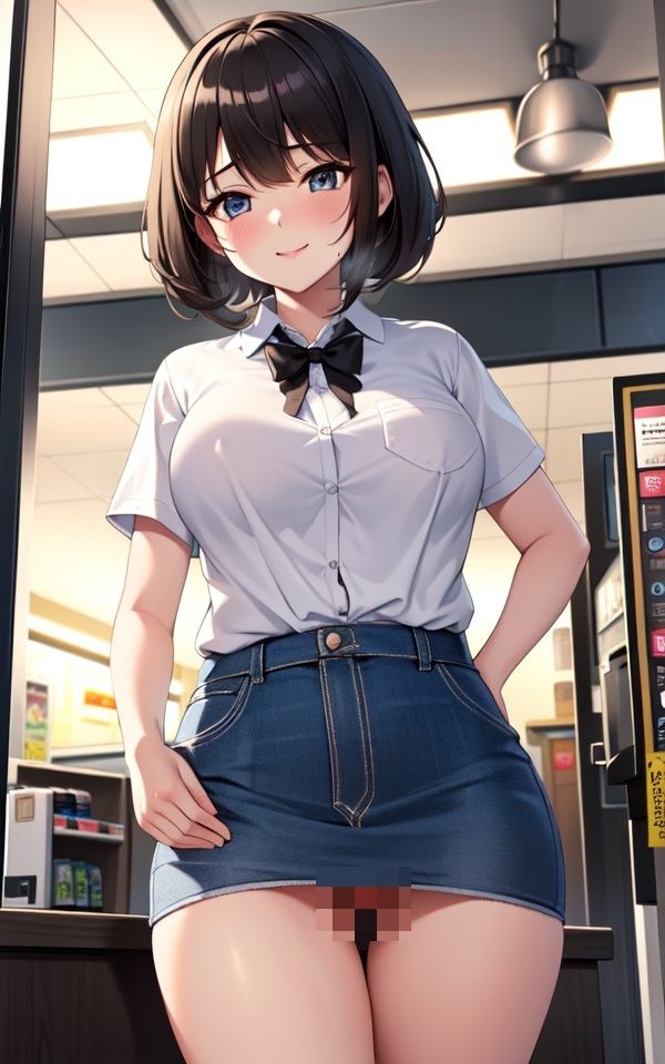 サンプル画像1:妹の全裸おつかい(まん太郎) [d_381088]