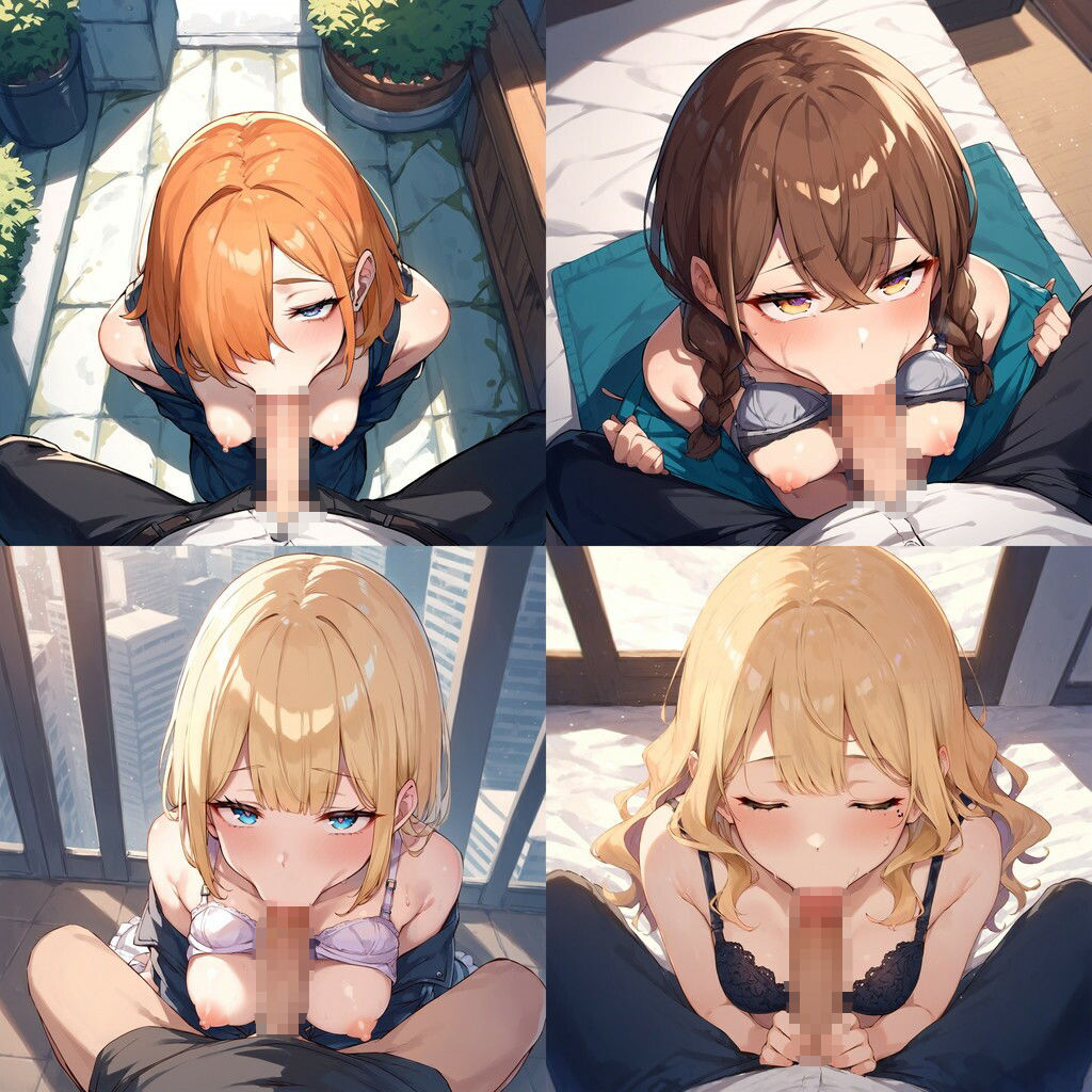 サンプル画像1:フェラ厳選集＋おっぱい(トリシュタジオ) [d_381116]