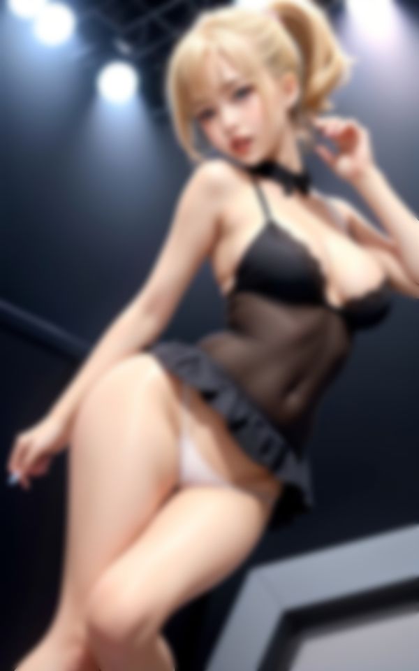 サンプル画像3:おっぱいがデカすぎる金髪女学生とラブラブ青春画像集(美人ズ) [d_381135]