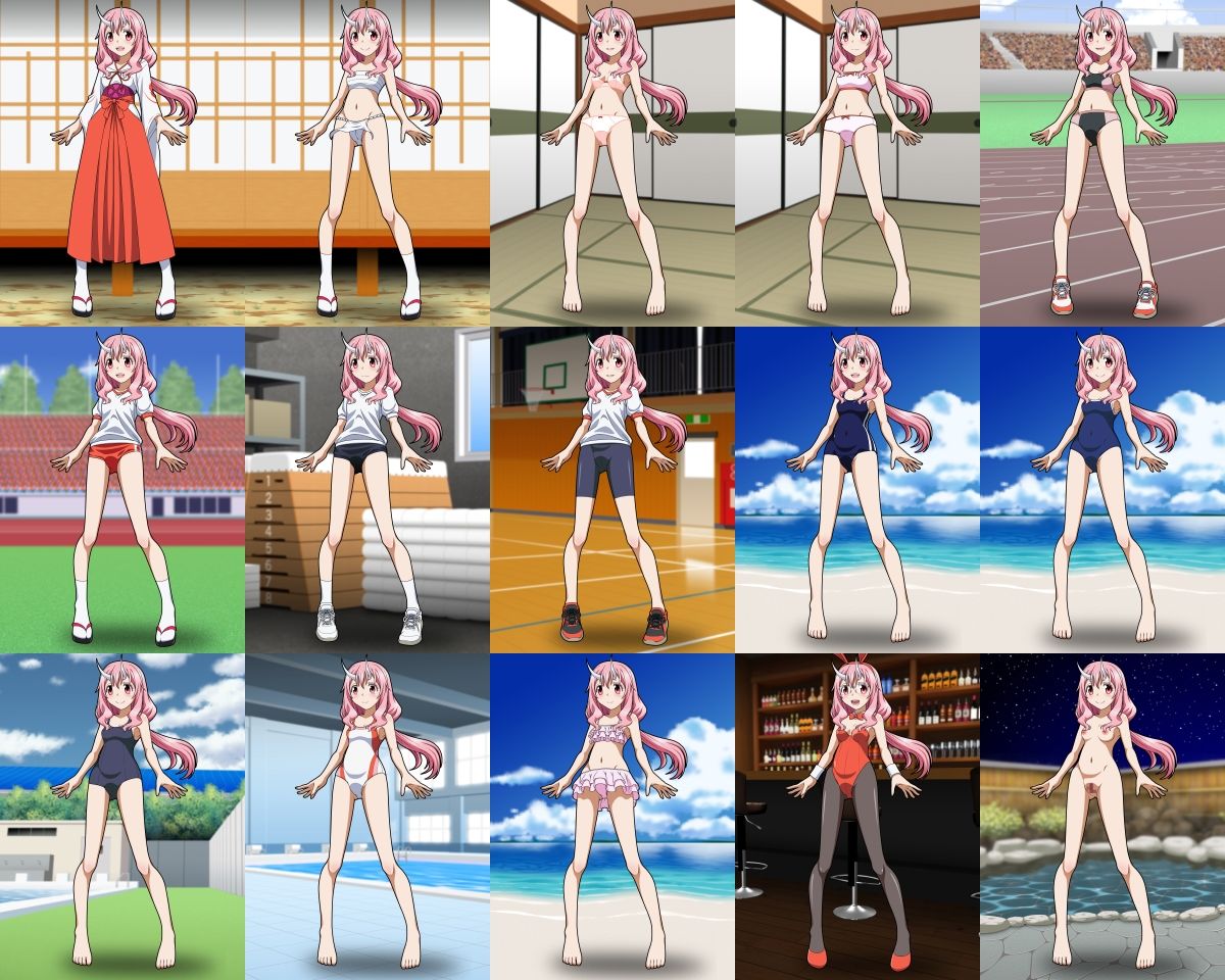 サンプル画像2:牡丹桜 画像の元 -異世界粘性生物魔王之鬼神従者編-(牡丹桜) [d_381158]