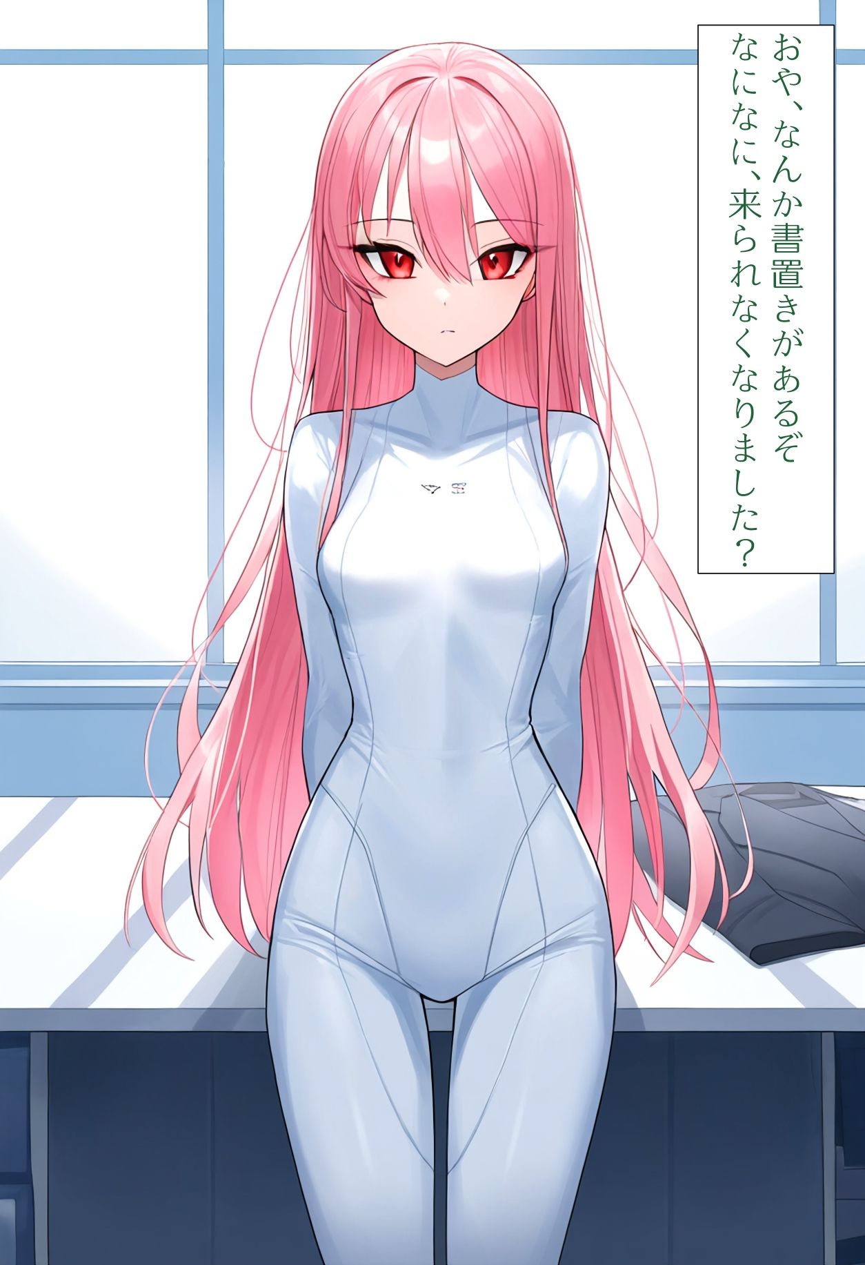 サンプル画像2:［AI生成イラストCG集］実験用アンドロイドのフリをすることになってしまったCG集(しそ@SISO_r18) [d_381200]