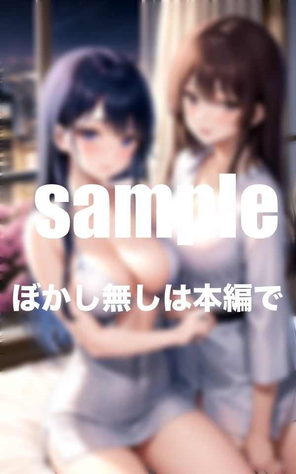 サンプル画像2:マッサージを頼んだら、痴女2人がエロい事をしだして・・・(AI生成com) [d_381237]