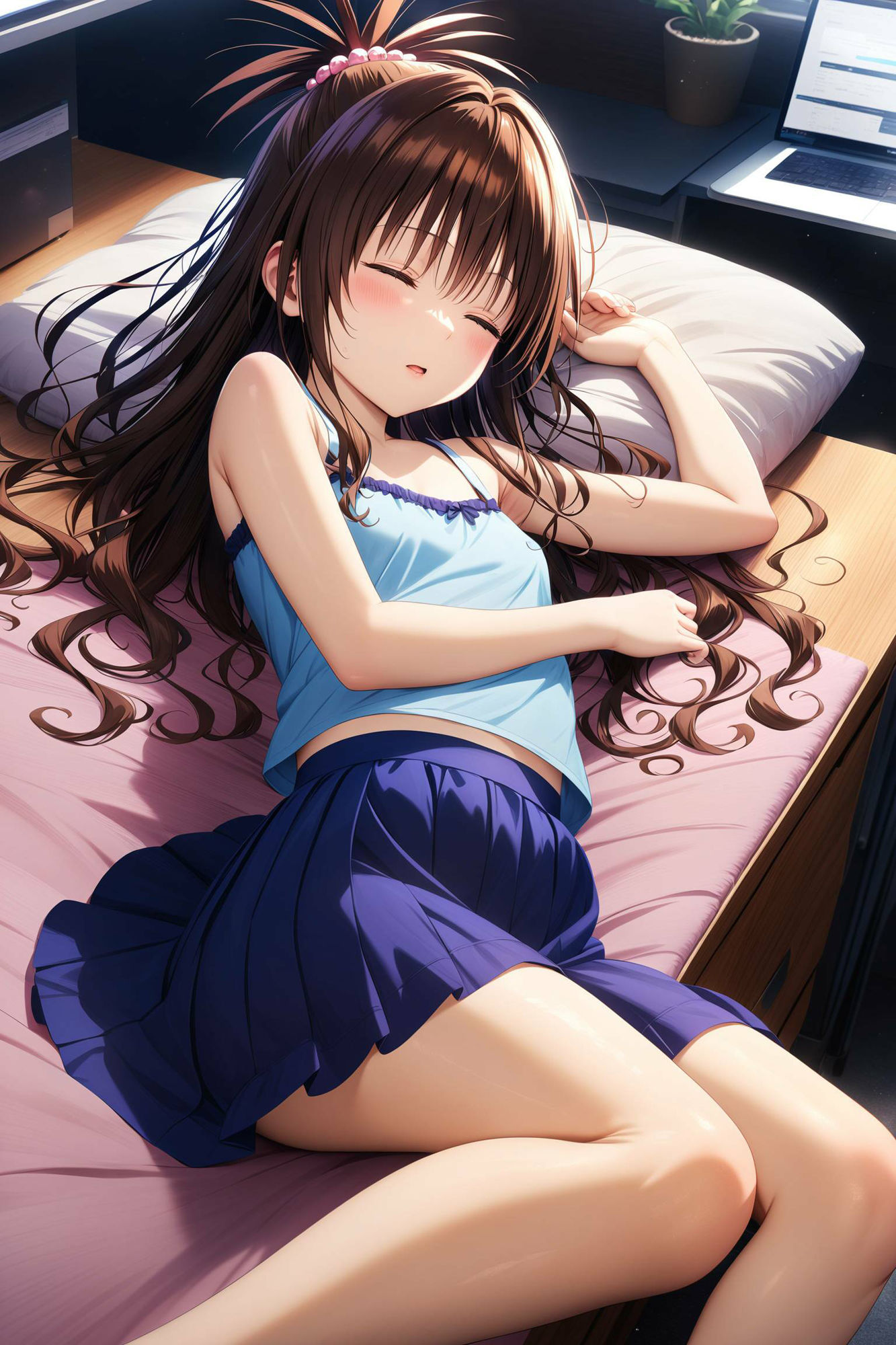 サンプル画像2:美柑ちゃんともっとエッチがしたい！！(モンターニャベロニカ) [d_381262]