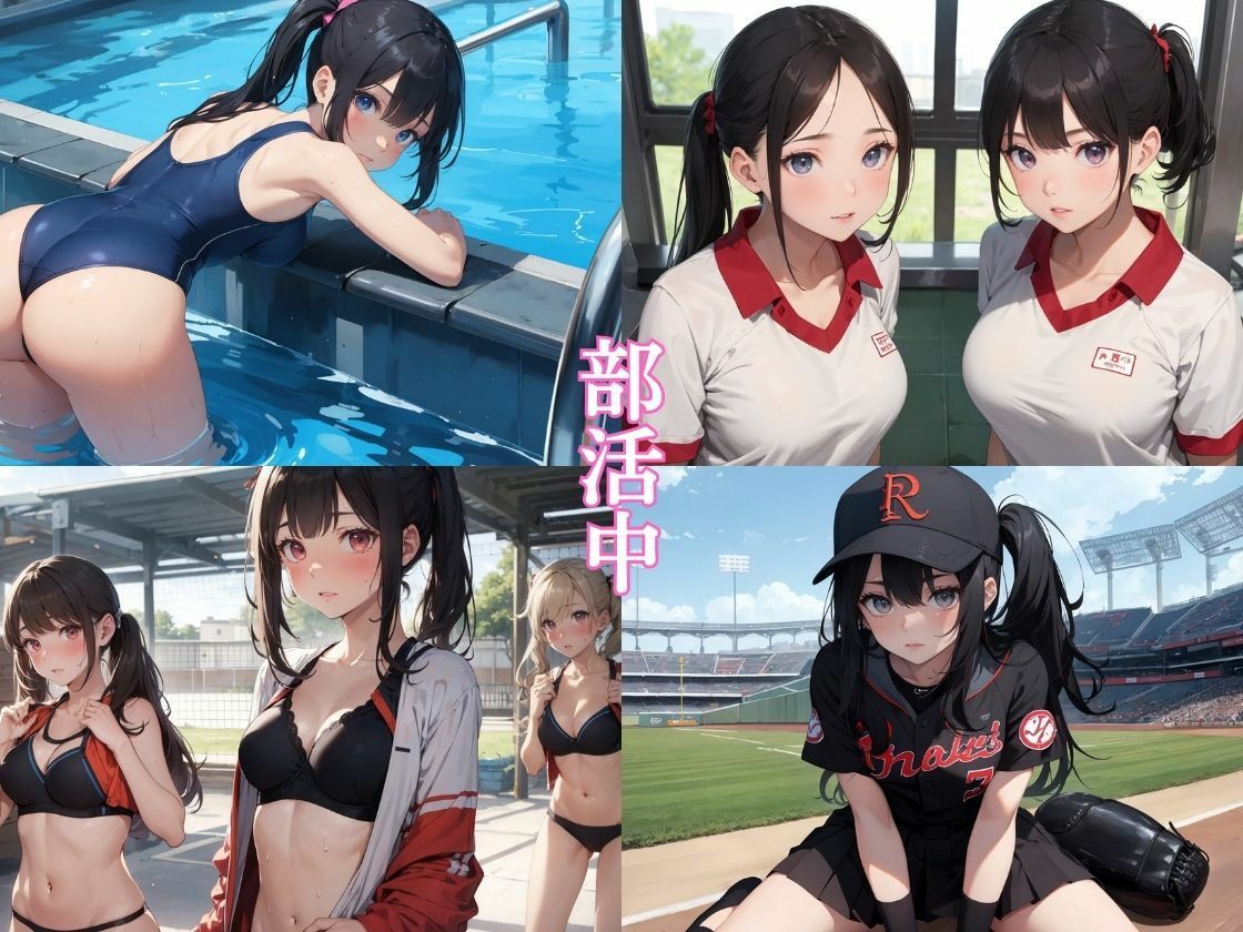 サンプル画像1:部活女子びっちょびちょに辱め 3(ちゅぷまる。) [d_381287]