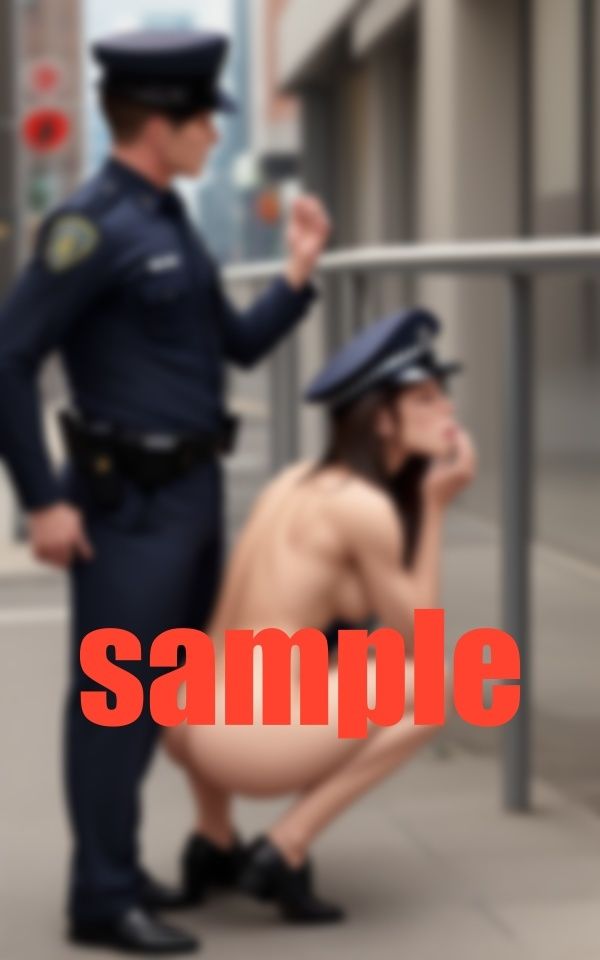 サンプル画像4:警察犬女(はちゅがつ) [d_381300]