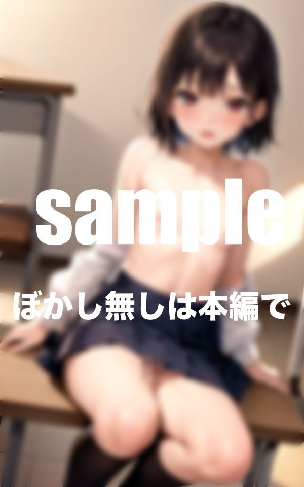 サンプル画像5:大好きだったあの子とついに放課後の教室で 初めてとは思えないくらい濡れまくり(AI生成com) [d_381320]