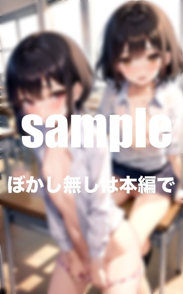 サンプル画像6:大好きだったあの子とついに放課後の教室で 初めてとは思えないくらい濡れまくり(AI生成com) [d_381320]