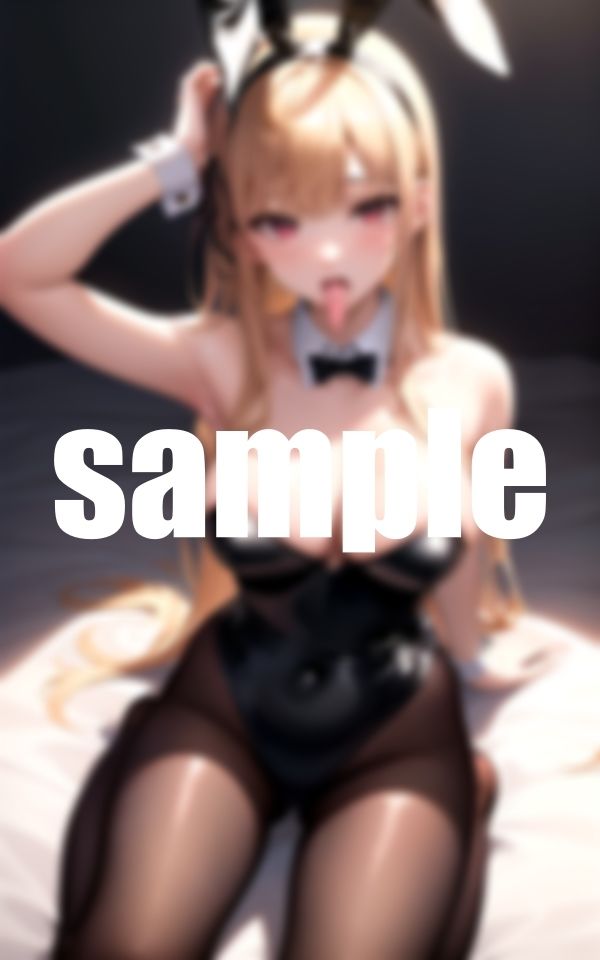 サンプル画像1:僕のメス豚〜バニーコスさせて口内射精〜(淫乱の湖) [d_381338]