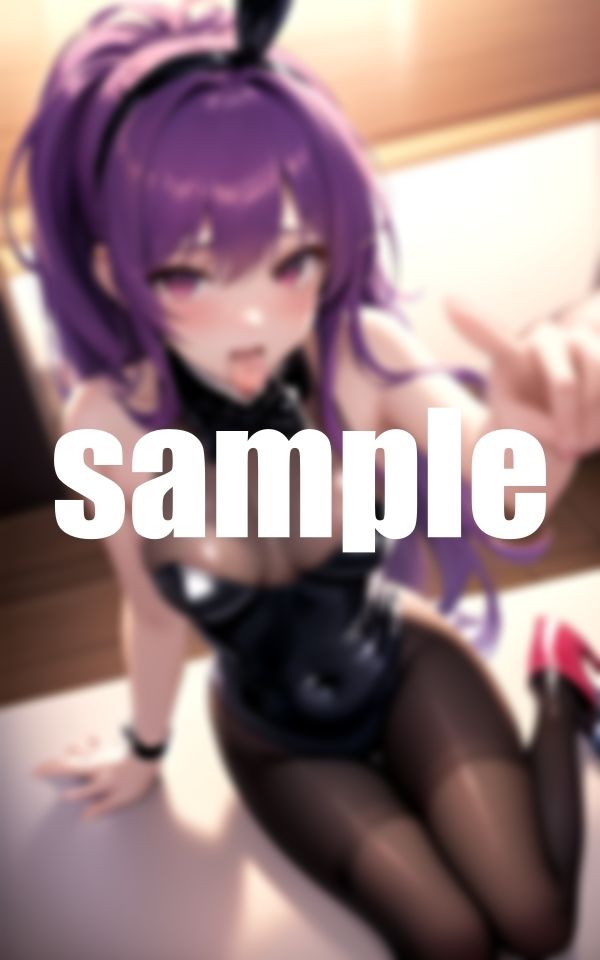 サンプル画像2:挑発バニーに口内発射(淫乱の湖) [d_381342]