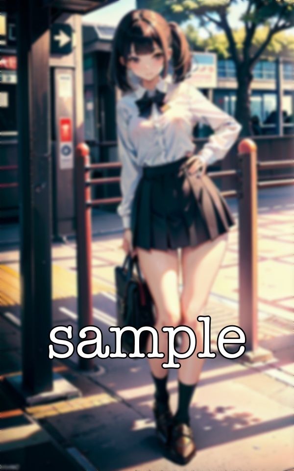 サンプル画像6:パンチラJK特集！制服姿でロリ系の幼なじみのパンツを覗く〜クラスで一番かわいい美女の生パンツ〜(くぱぁの国王) [d_381360]