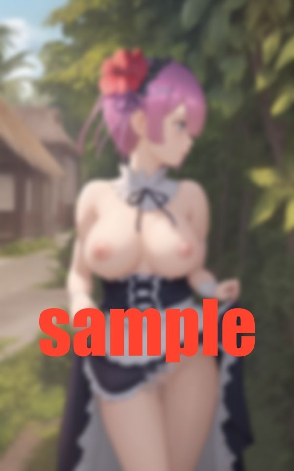 サンプル画像1:メイドと外密会(ここがそこ) [d_381361]