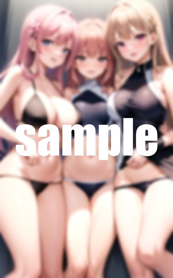 サンプル画像3:水着ギャル〜ギリギリ見えてます〜(淫乱の湖) [d_381364]