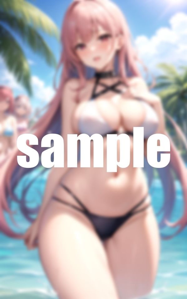 サンプル画像6:水着ギャル〜ギリギリ見えてます〜(淫乱の湖) [d_381364]