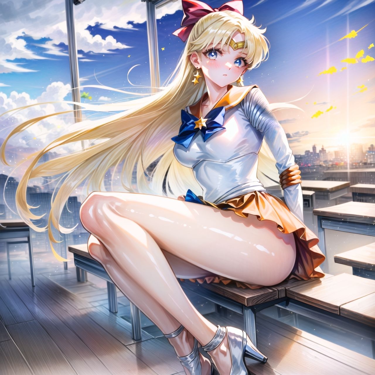 サンプル画像1:生意気ビッチのヴィー〇スにはおしおきがひつようですね(dempa) [d_381393]