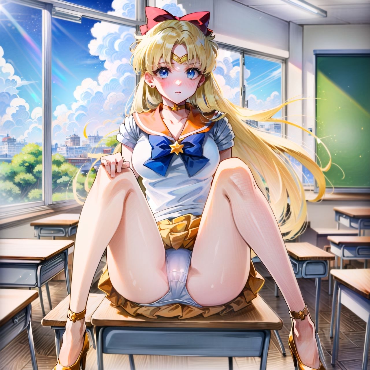 サンプル画像4:生意気ビッチのヴィー〇スにはおしおきがひつようですね(dempa) [d_381393]