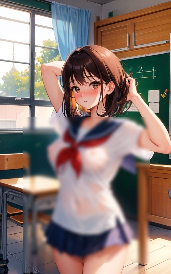 サンプル画像1:ふたりっきりの放課後(Chu-Cream) [d_381450]