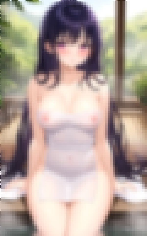 サンプル画像1:個室露天風呂のある旅館で彼女と混浴してきたPart1(mion) [d_381458]