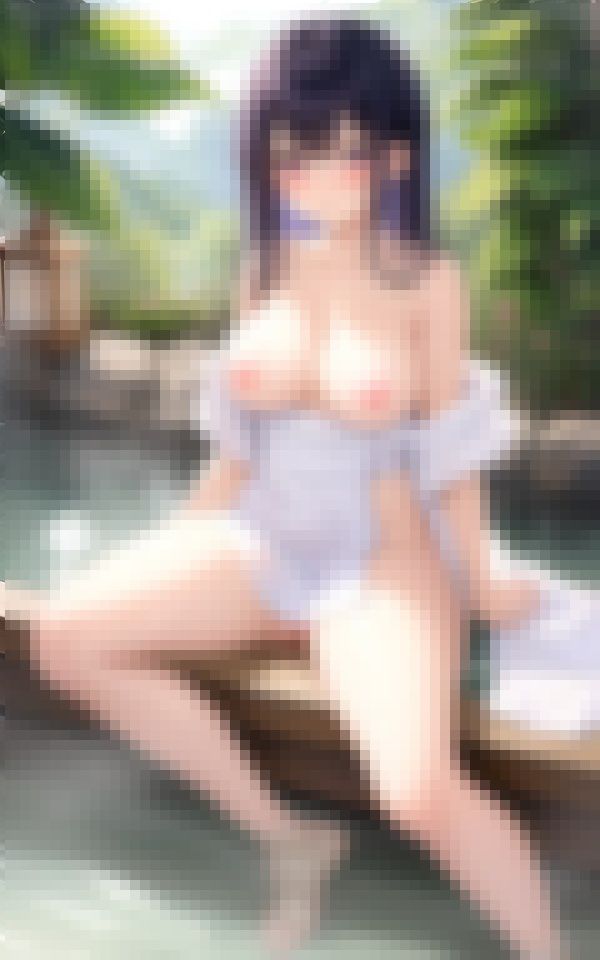 サンプル画像5:個室露天風呂のある旅館で彼女と混浴してきたPart3(妄想ギガマックス) [d_381461]