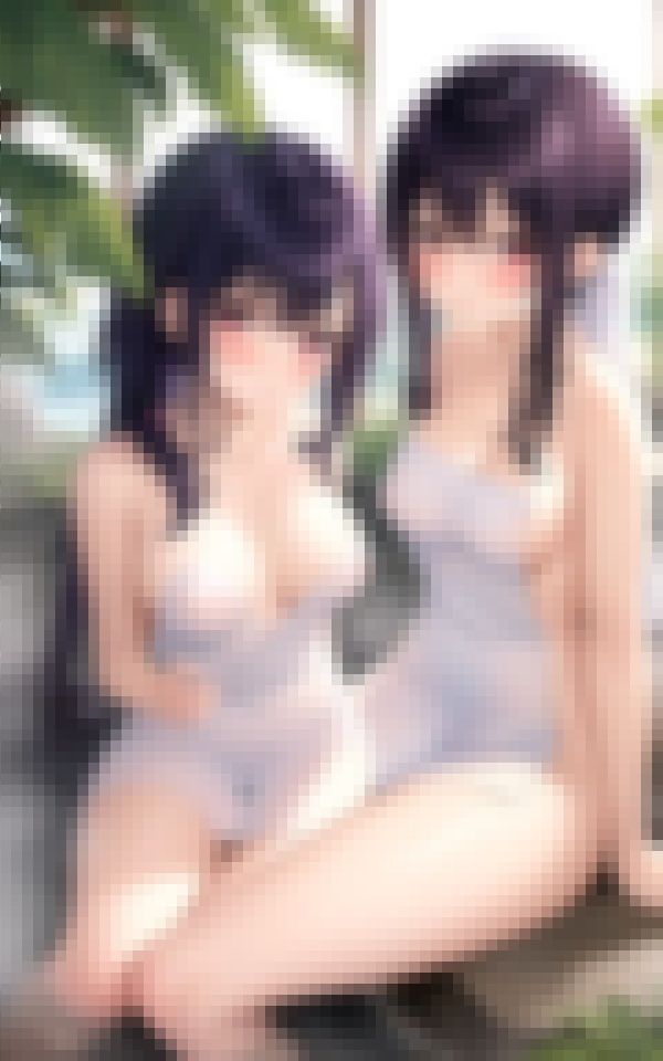 サンプル画像3:個室露天風呂のある旅館で彼女と混浴してきたPart4(aiの本棚) [d_381464]