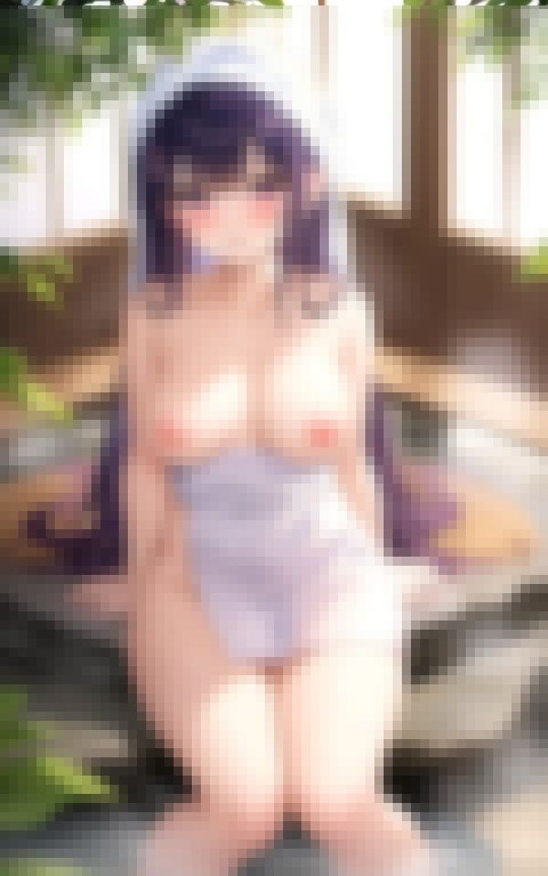 サンプル画像2:個室露天風呂のある旅館で彼女と混浴してきたPart5 100p(TKサークル) [d_381465]