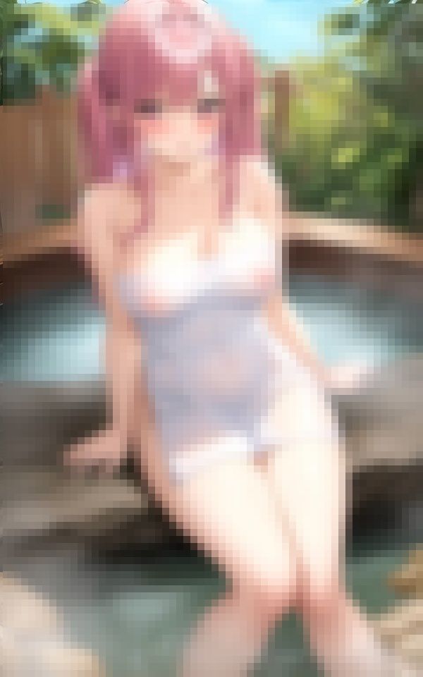 サンプル画像3:個室露天風呂のある旅館で彼女と混浴してきたPart5 100p(TKサークル) [d_381465]