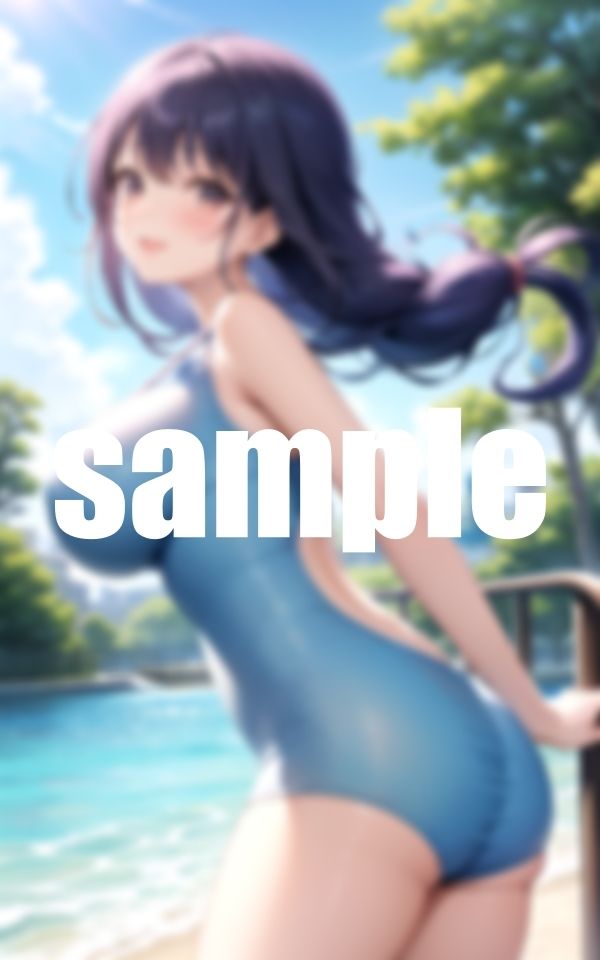 サンプル画像3:水着と美女と(愛液の花園) [d_381471]