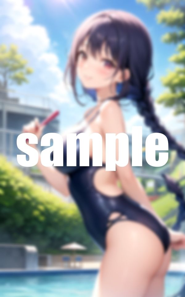 サンプル画像4:水着と美女と(愛液の花園) [d_381471]