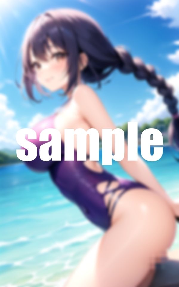 水着と美女とのサンプル画像 6