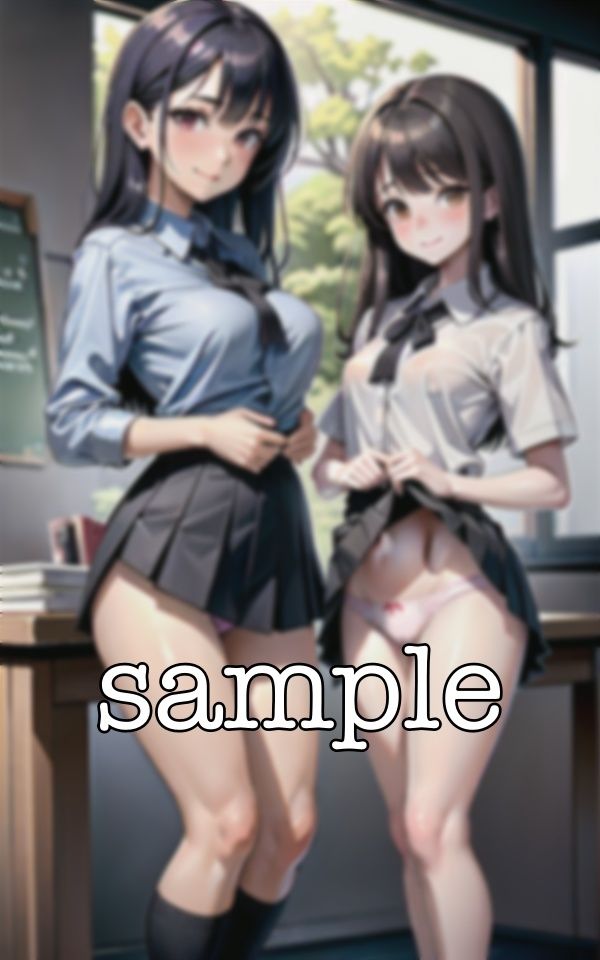 サンプル画像3:JK身体検査！変態の医者がJKのおっぱいを・・教室で制服姿の処女を犯しまくる！(秘密のまんこちゃん) [d_381522]