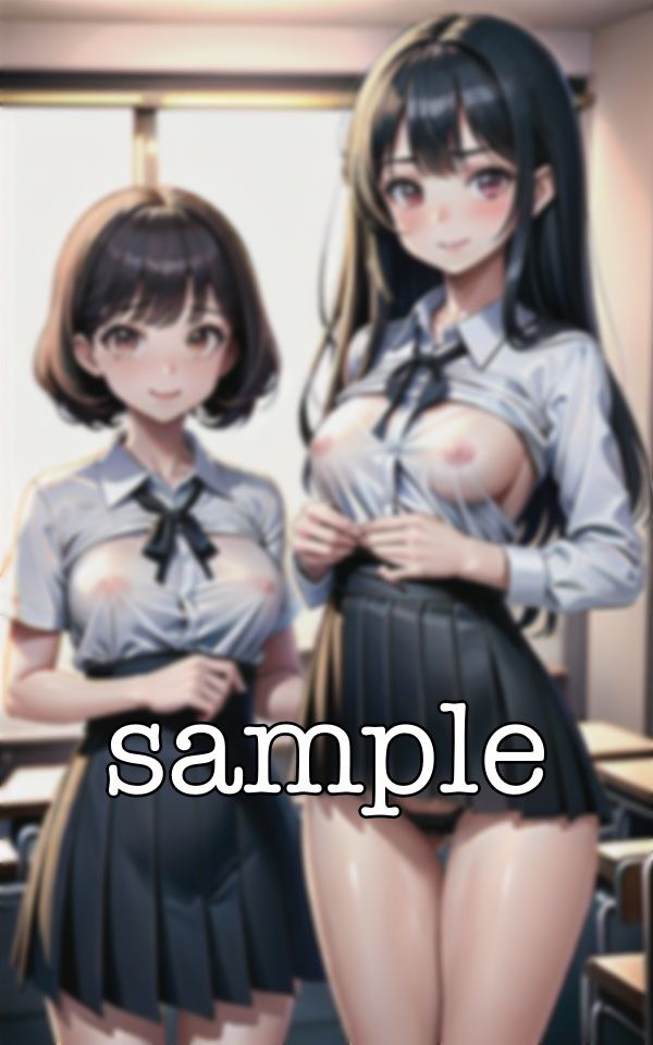 サンプル画像4:JK身体検査！変態の医者がJKのおっぱいを・・教室で制服姿の処女を犯しまくる！(秘密のまんこちゃん) [d_381522]