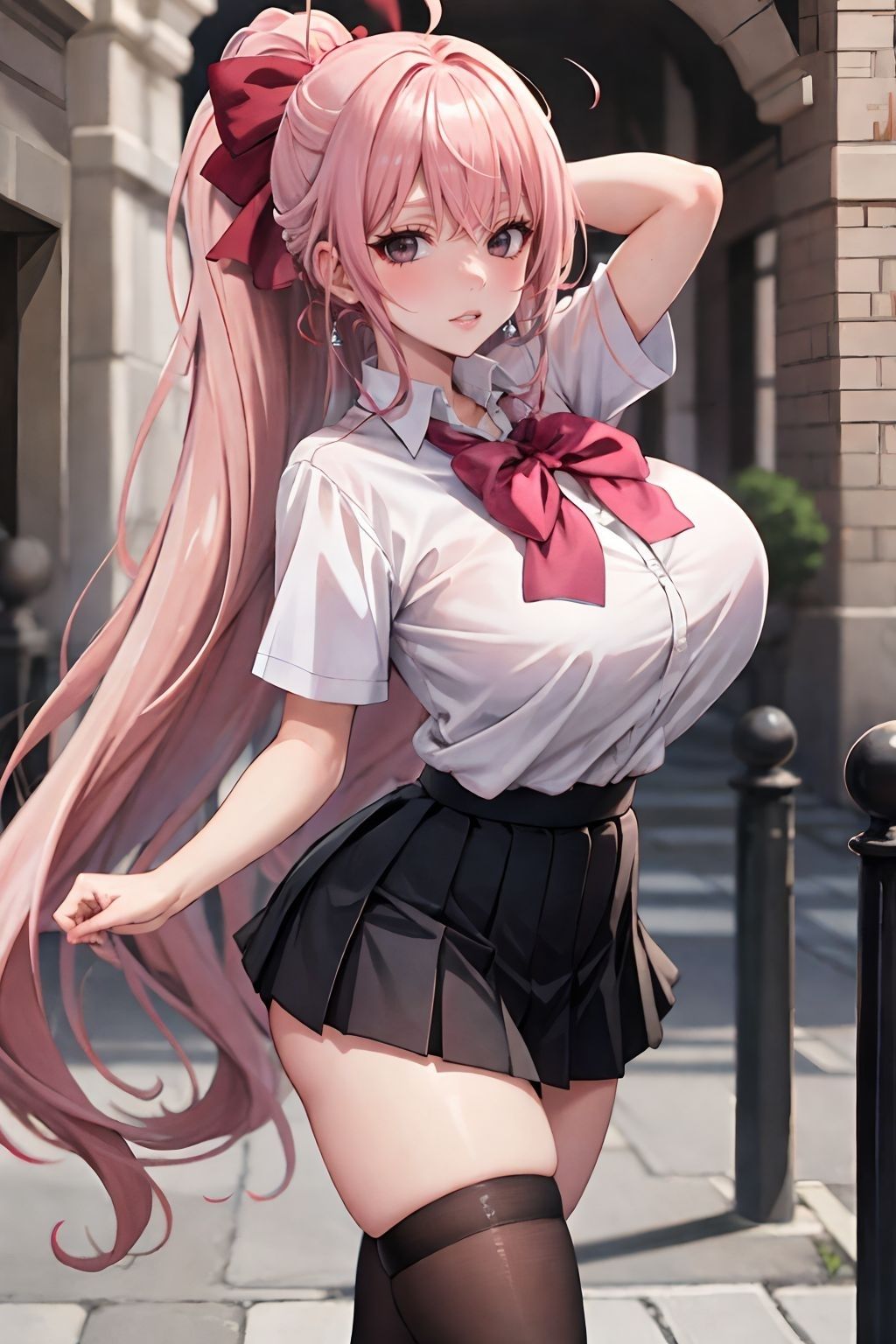 サンプル画像2:生意気な制服女子に無責任中出し性裁(見学旅行) [d_381528]