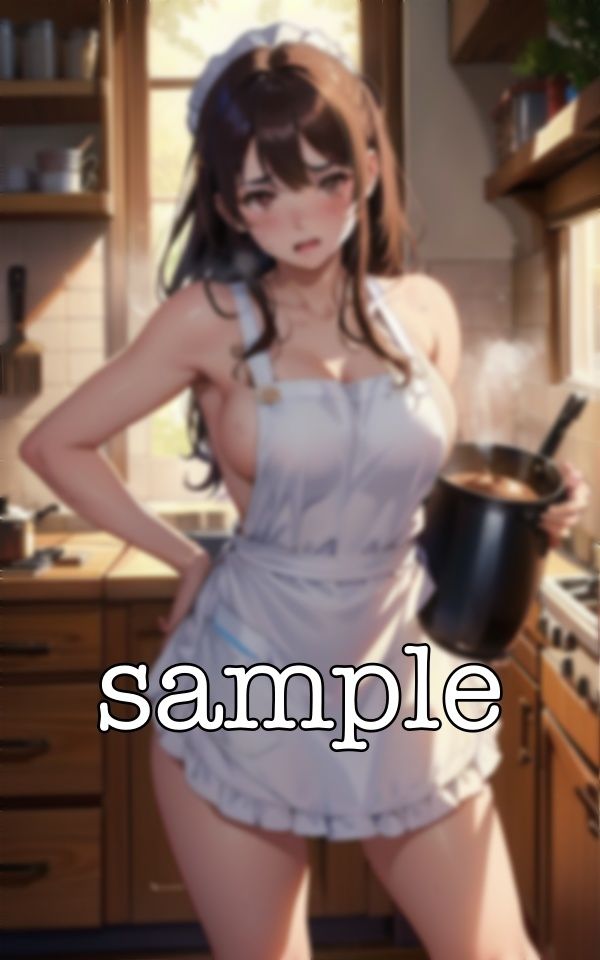 サンプル画像2:職場不倫！某大手勤務の上司に犯●れる新人Fカップ社員・・・エプロンが透けて乳首丸見え不倫(媚薬DNA) [d_381532]