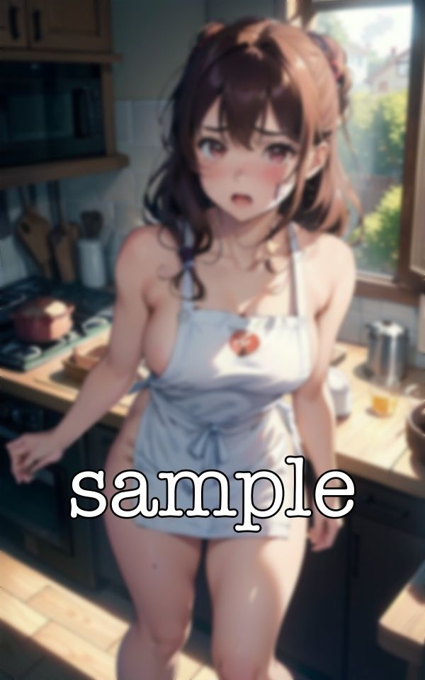 サンプル画像4:職場不倫！某大手勤務の上司に犯●れる新人Fカップ社員・・・エプロンが透けて乳首丸見え不倫(媚薬DNA) [d_381532]