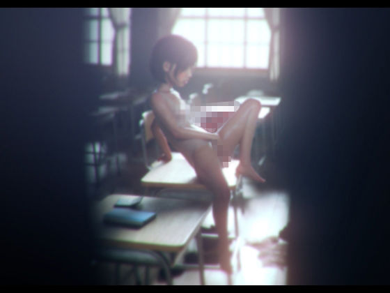 サンプル画像1:のぞきみ 3DCG_Animation(zxz_studio) [d_381567]