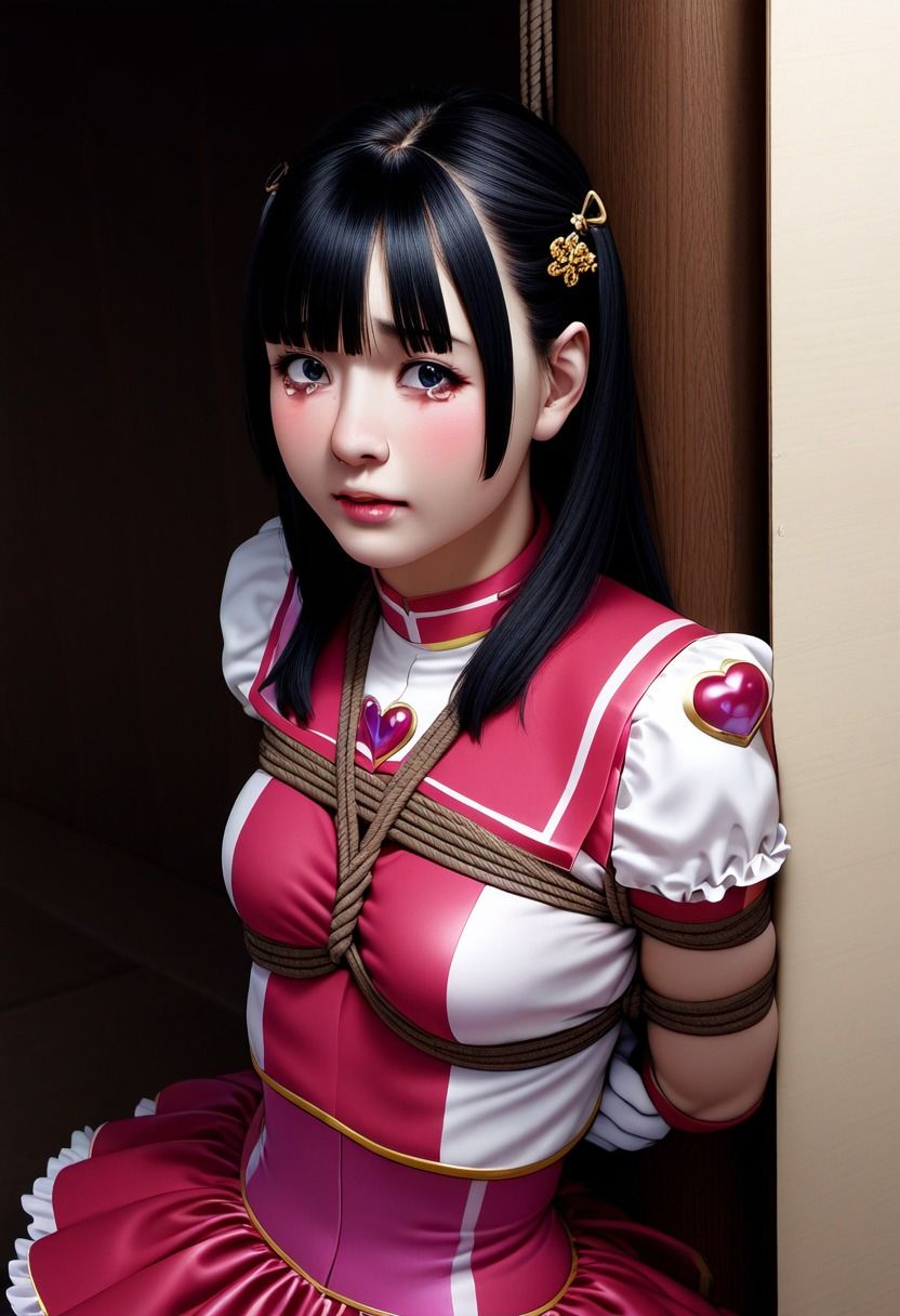 サンプル画像1:今日もまた縛られちゃいました〜魔法少女編〜(くろねこ倶楽部) [d_381654]