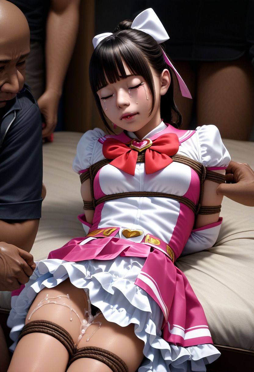 サンプル画像5:今日もまた縛られちゃいました〜魔法少女編〜(くろねこ倶楽部) [d_381654]