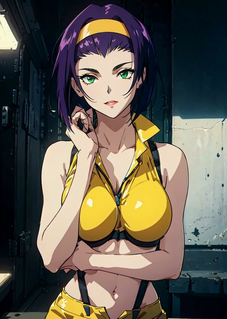 サンプル画像4:COWBOY BEBOPフェイバレンタイン脱衣麻雀風CG集(自宅のカフカ) [d_381661]