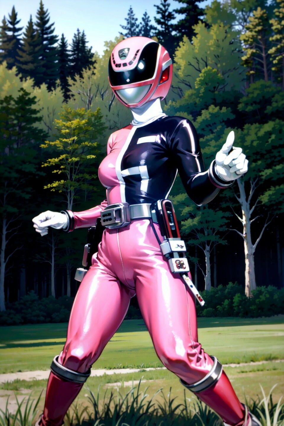 サンプル画像1:戦隊ヒロイン研究報告2024 1(AIヒロピン研究所) [d_381724]