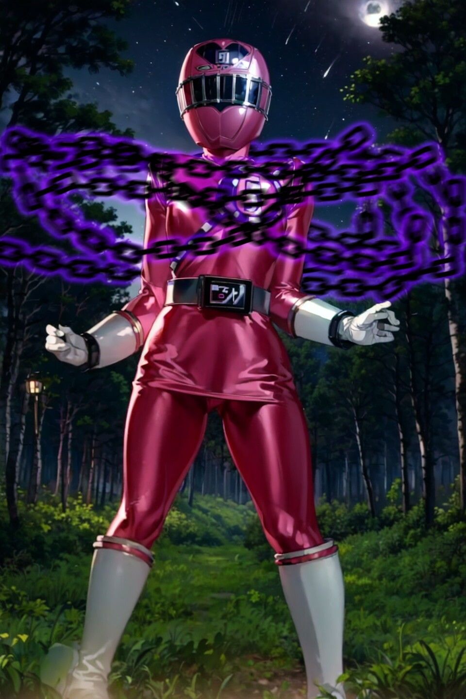 サンプル画像2:戦隊ヒロイン研究報告2024 1(AIヒロピン研究所) [d_381724]