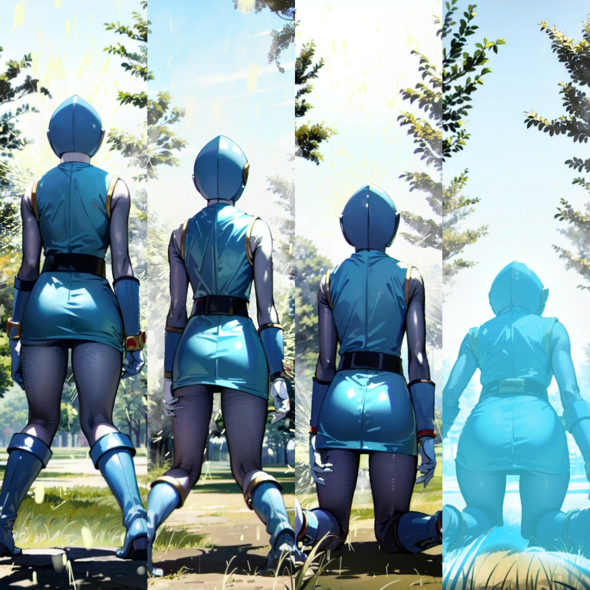 サンプル画像6:戦隊ヒロイン研究報告2024 1(AIヒロピン研究所) [d_381724]