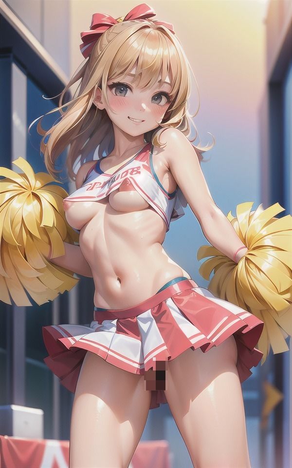 サンプル画像1:露出系・エロチアガール〜ピンクの乳首やパンツが丸見え…(へんたいろり企画) [d_381740]