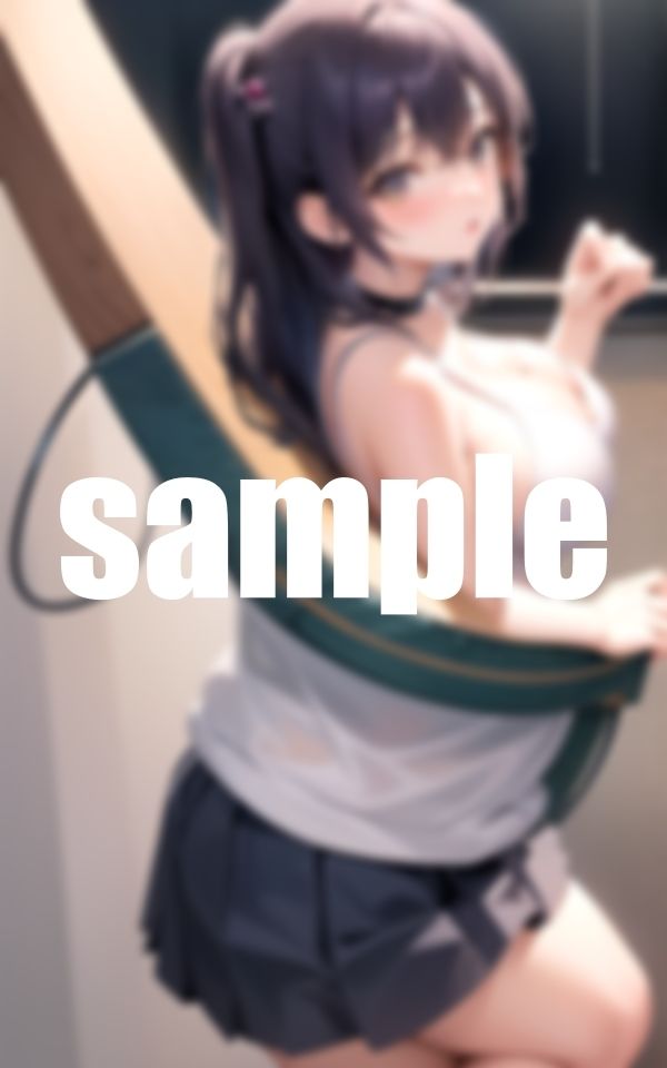 サンプル画像3:巨乳美女の視線(ミスティックメモリ) [d_381828]