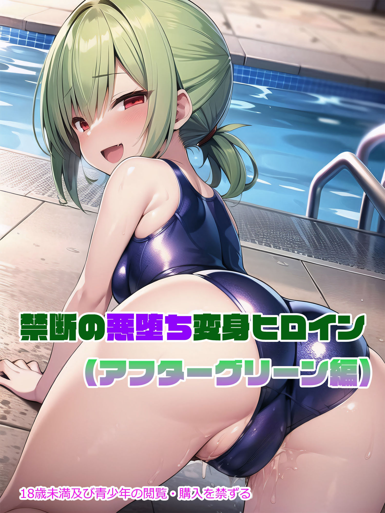 サンプル画像1:【アフターグリーン編】禁断の悪堕ち変身ヒロイン(NaruMinix) [d_381853]