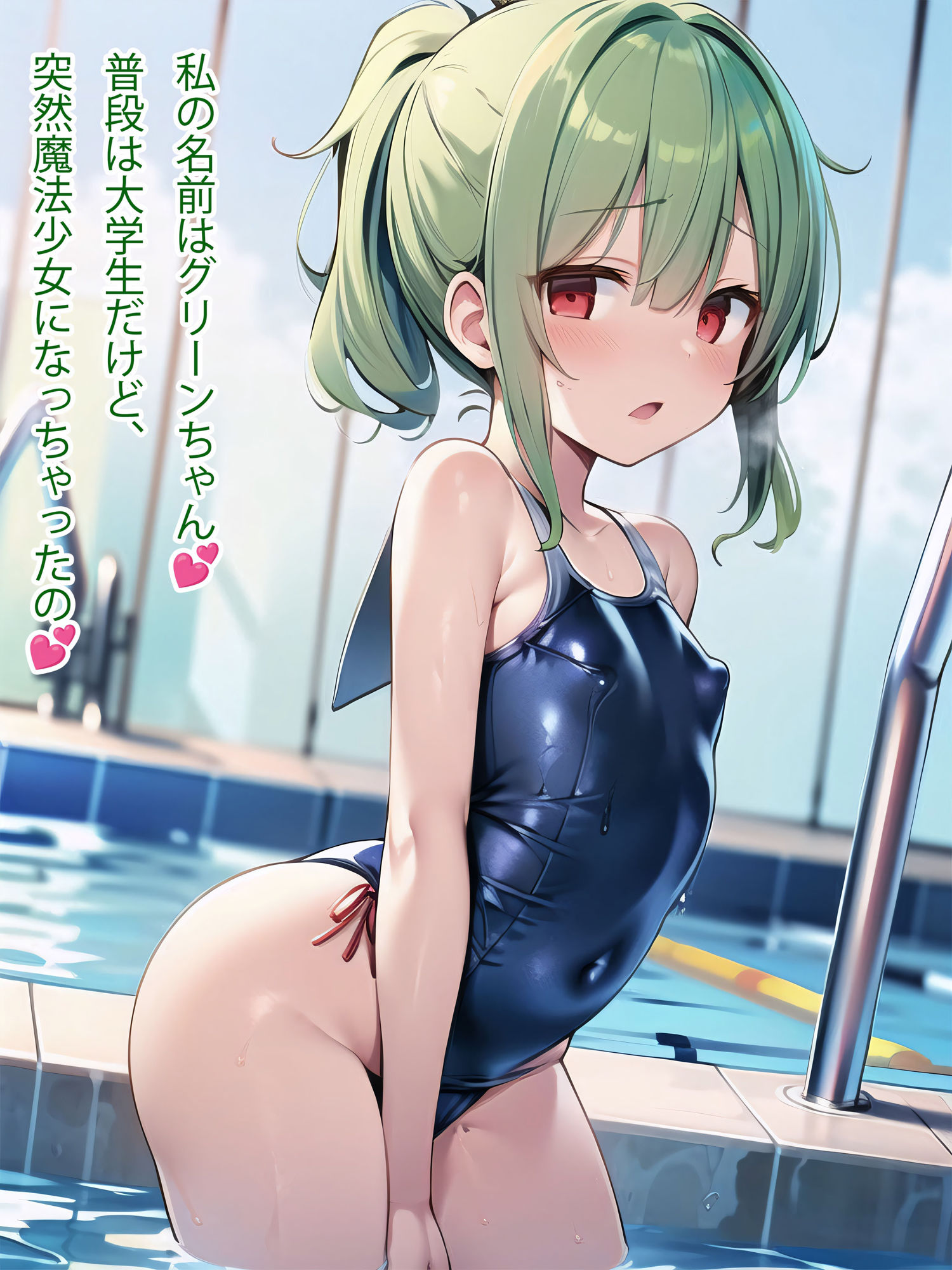 サンプル画像2:【アフターグリーン編】禁断の悪堕ち変身ヒロイン(NaruMinix) [d_381853]