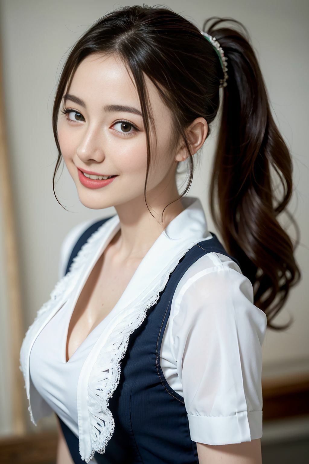 サンプル画像2:ロシア人ハーフの美人女子校生を拘束SEX！縛って好き放題(妄想族AI) [d_381856]