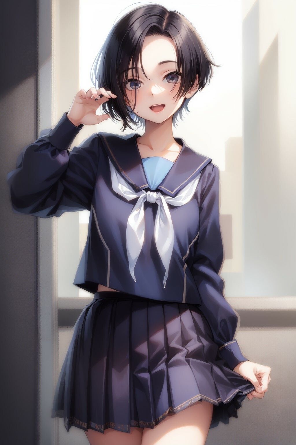 サンプル画像3:年下彼女のお尻(あー、なるほ堂) [d_381912]