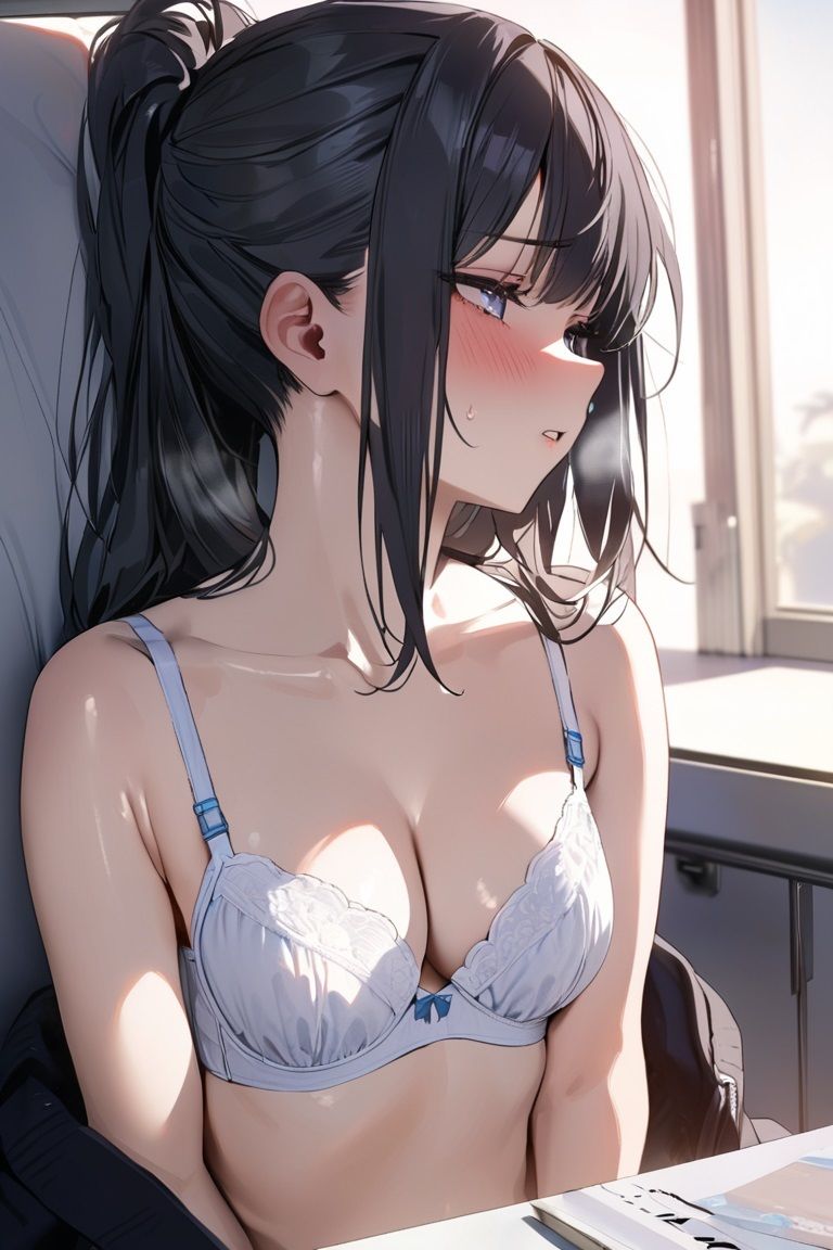 サンプル画像2:ブラ見せ羞恥(poichi factory) [d_381986]