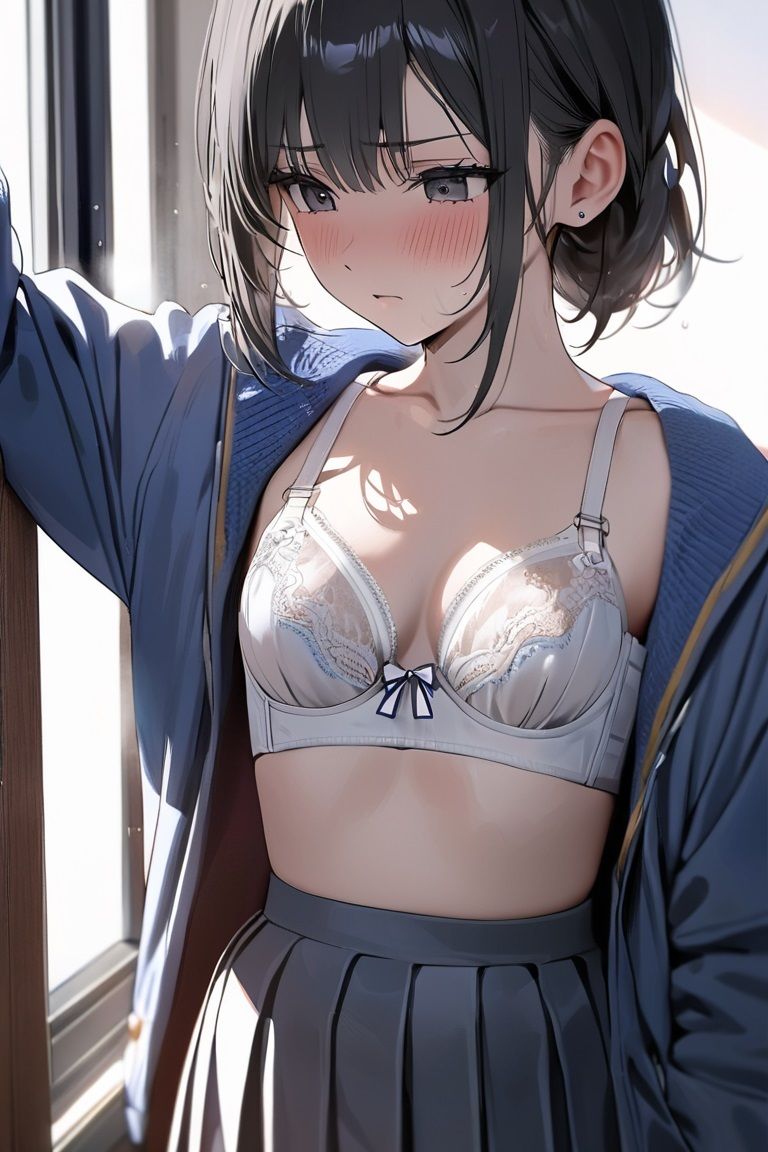 サンプル画像4:ブラ見せ羞恥(poichi factory) [d_381986]