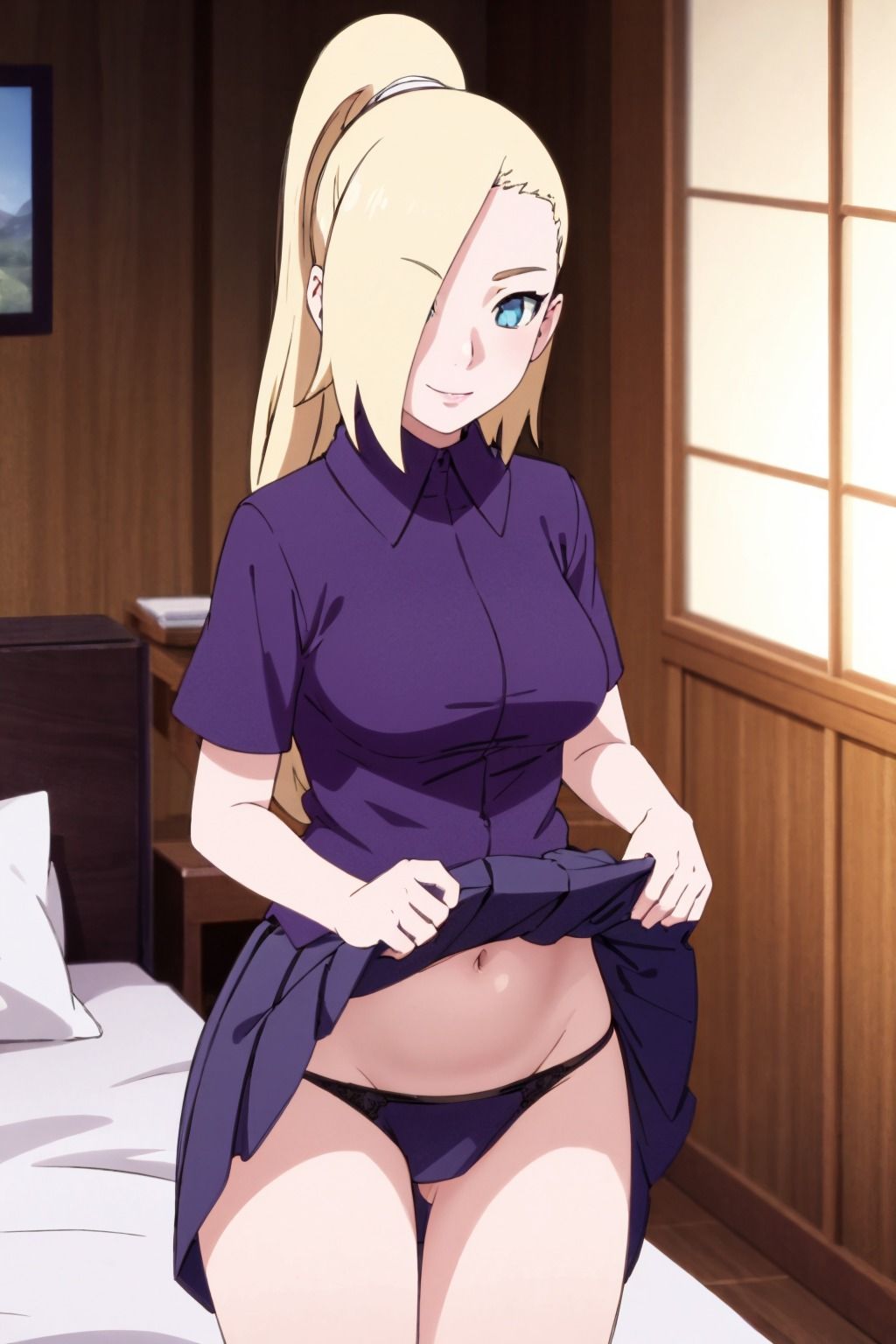 サンプル画像1:木の葉のエロ里-女忍達脱がせてみた？(アトリエわたあめ) [d_382011]