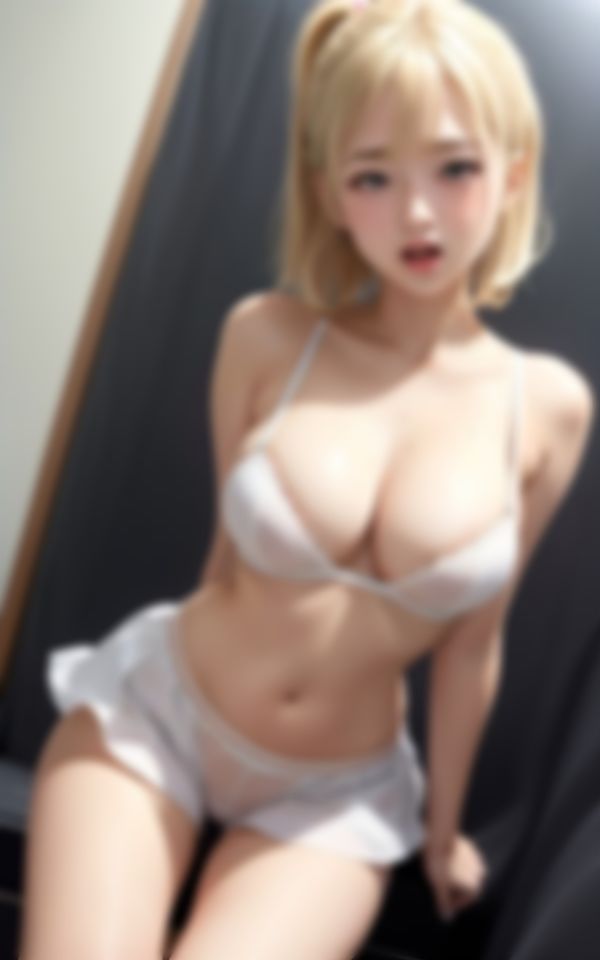 サンプル画像6:綺麗なおっぱいで誘惑してくる魅惑の金髪女学生(エーアイ18) [d_382037]